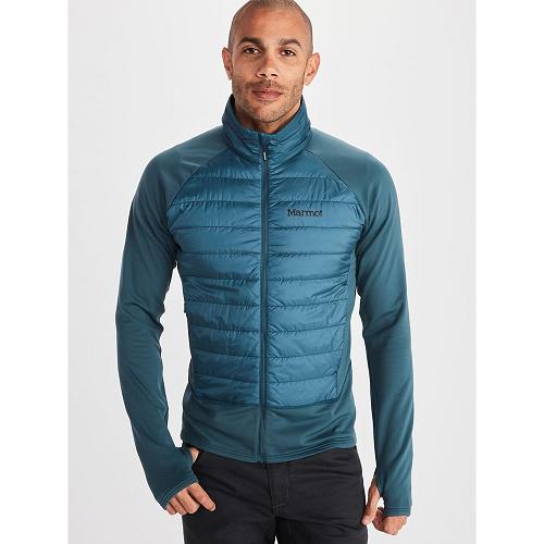 Marmot Variant Hybrid Down Jacket For Mens Blue Grey WXP285946